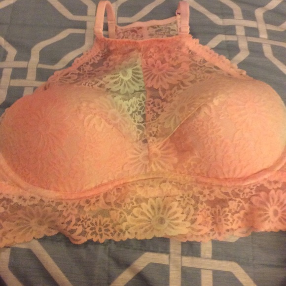 Pink Victoria’s Secret Lace Bralette - Picture 3 of 10